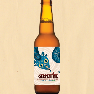 Bière artisanale bio Serpentine Blanche
