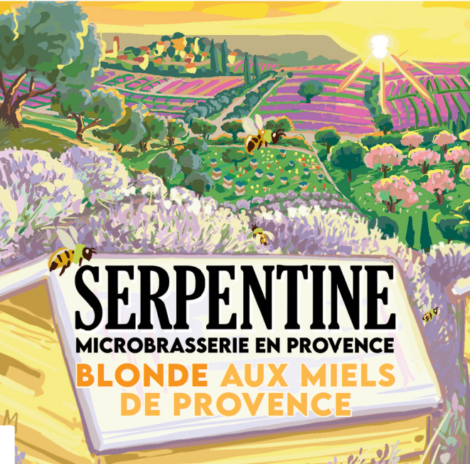 serpentine bière miels de provence